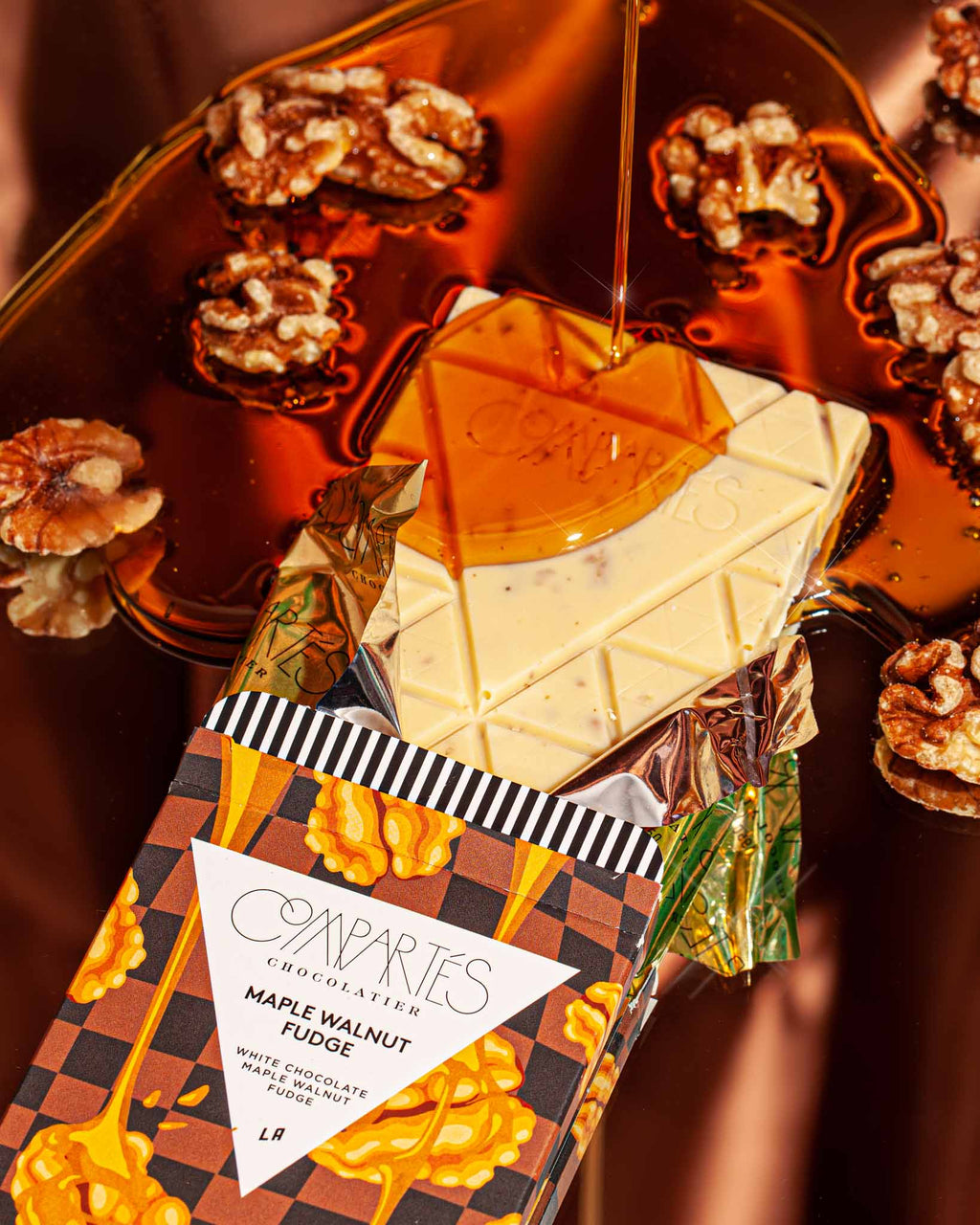 Maple Walnut Chocolate Bar