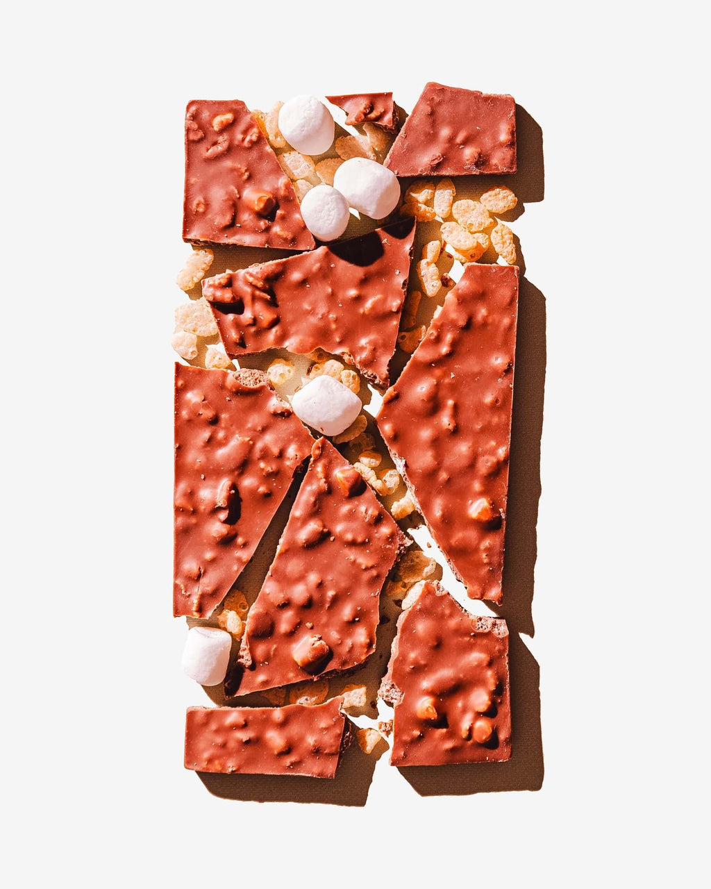 Marshmallow Crisp Chocolate Bar