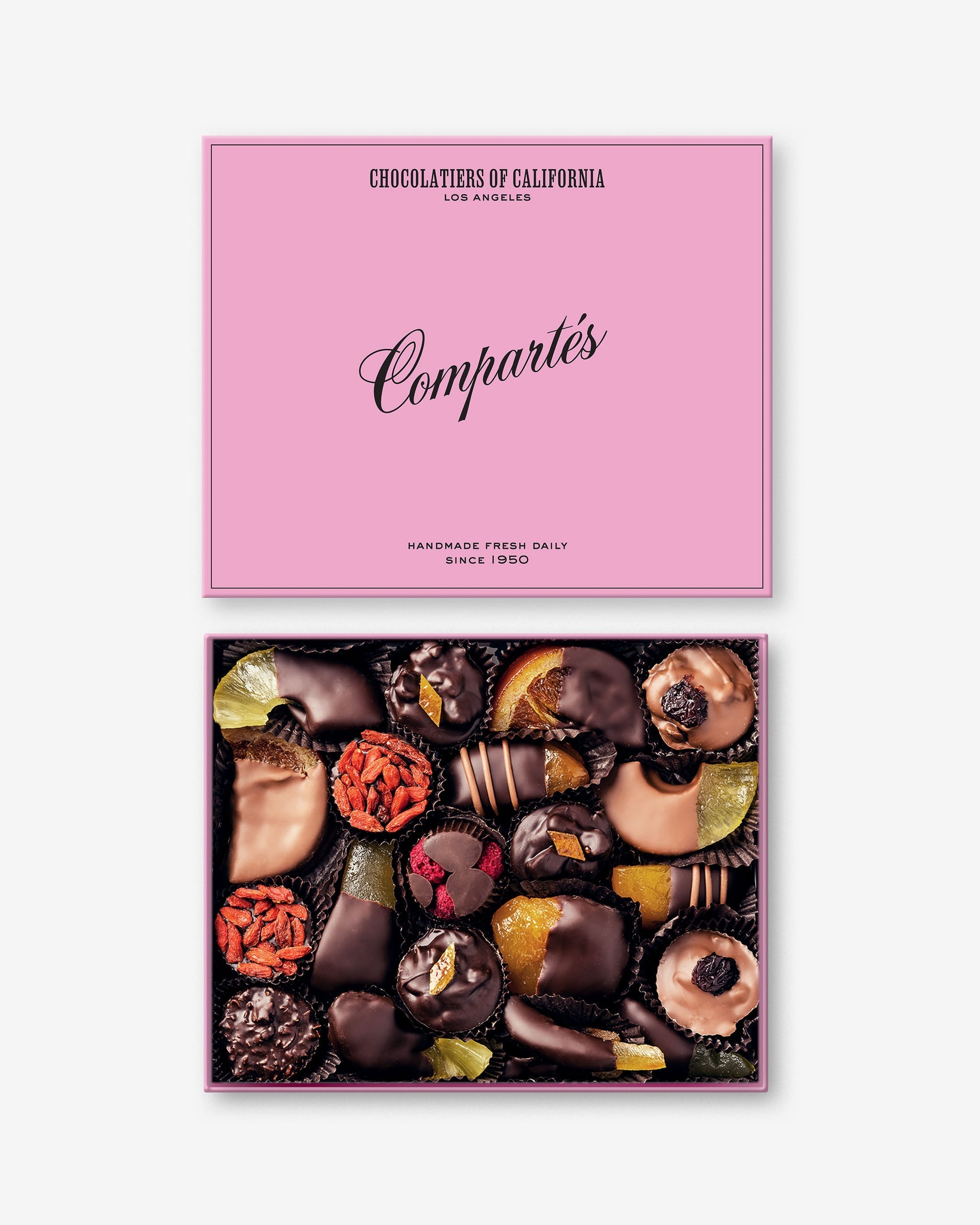 Chocolate Covered Fruits Assortment Gift Box