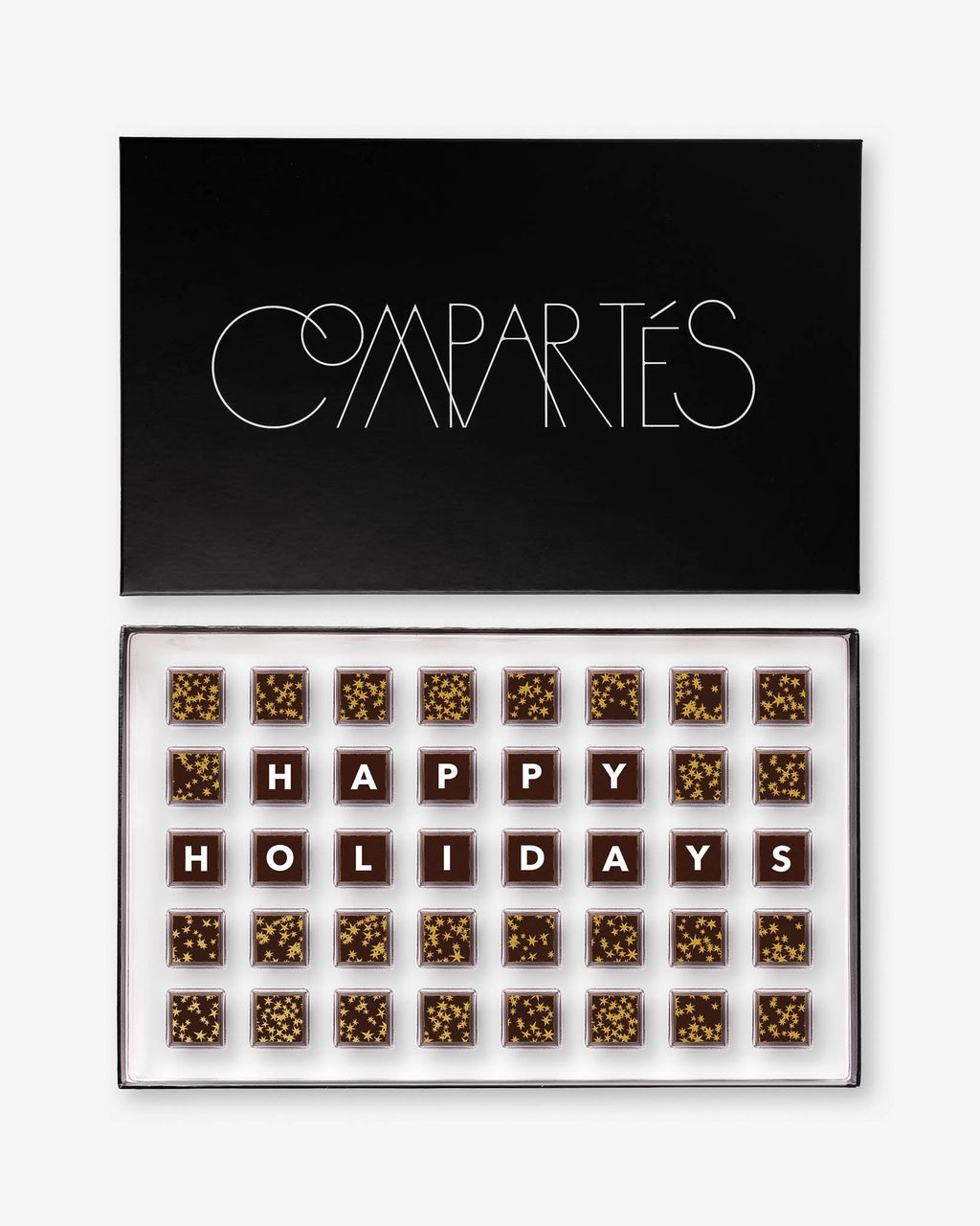 40 Piece Happy Holidays Chocolate Gift Box Assortment - ships 12/22